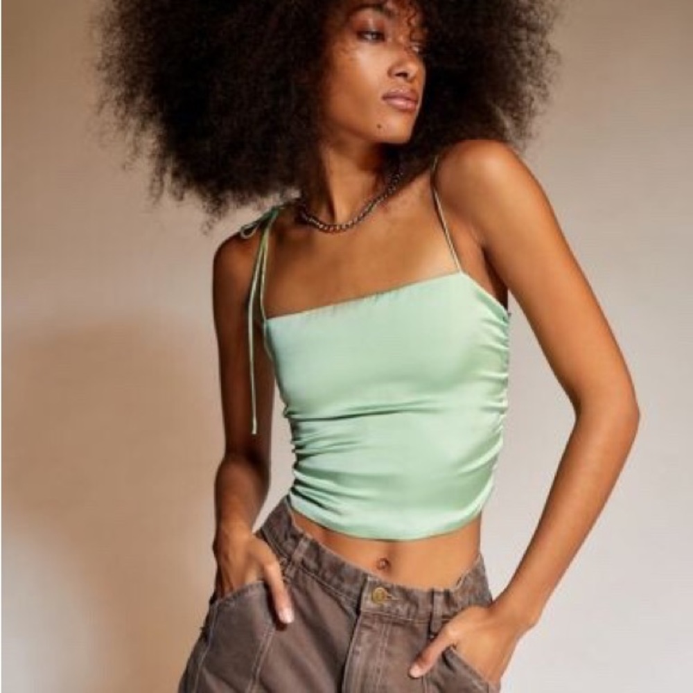 URBAN Outfitters Bella Tie Shoulder Cami